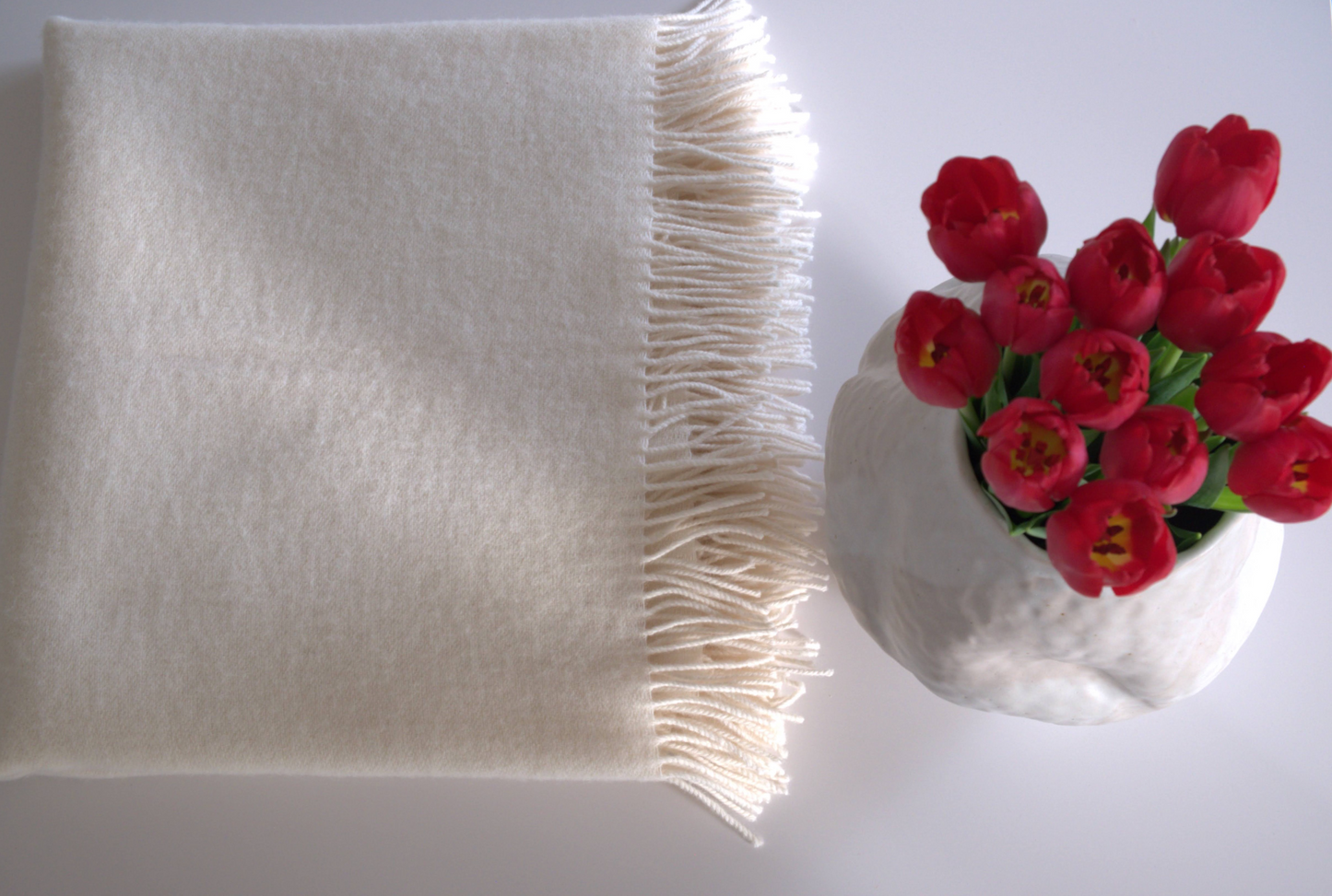 Nube - White blanket