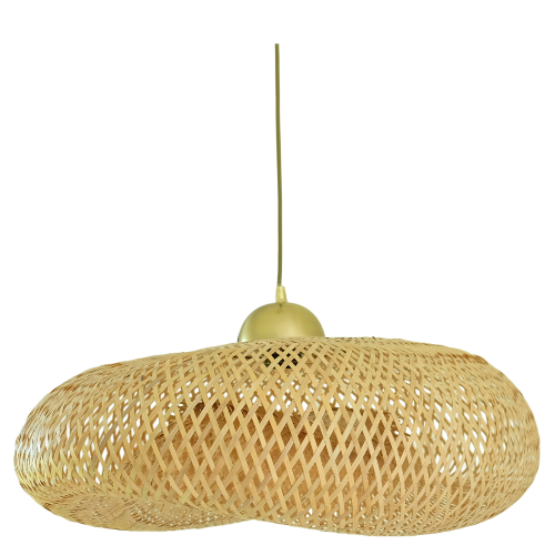 Aurea hand woven pendant light