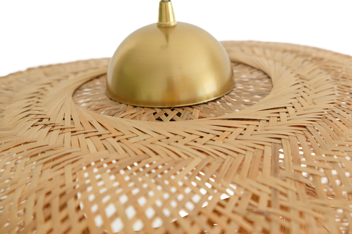 Aurea hand woven pendant light