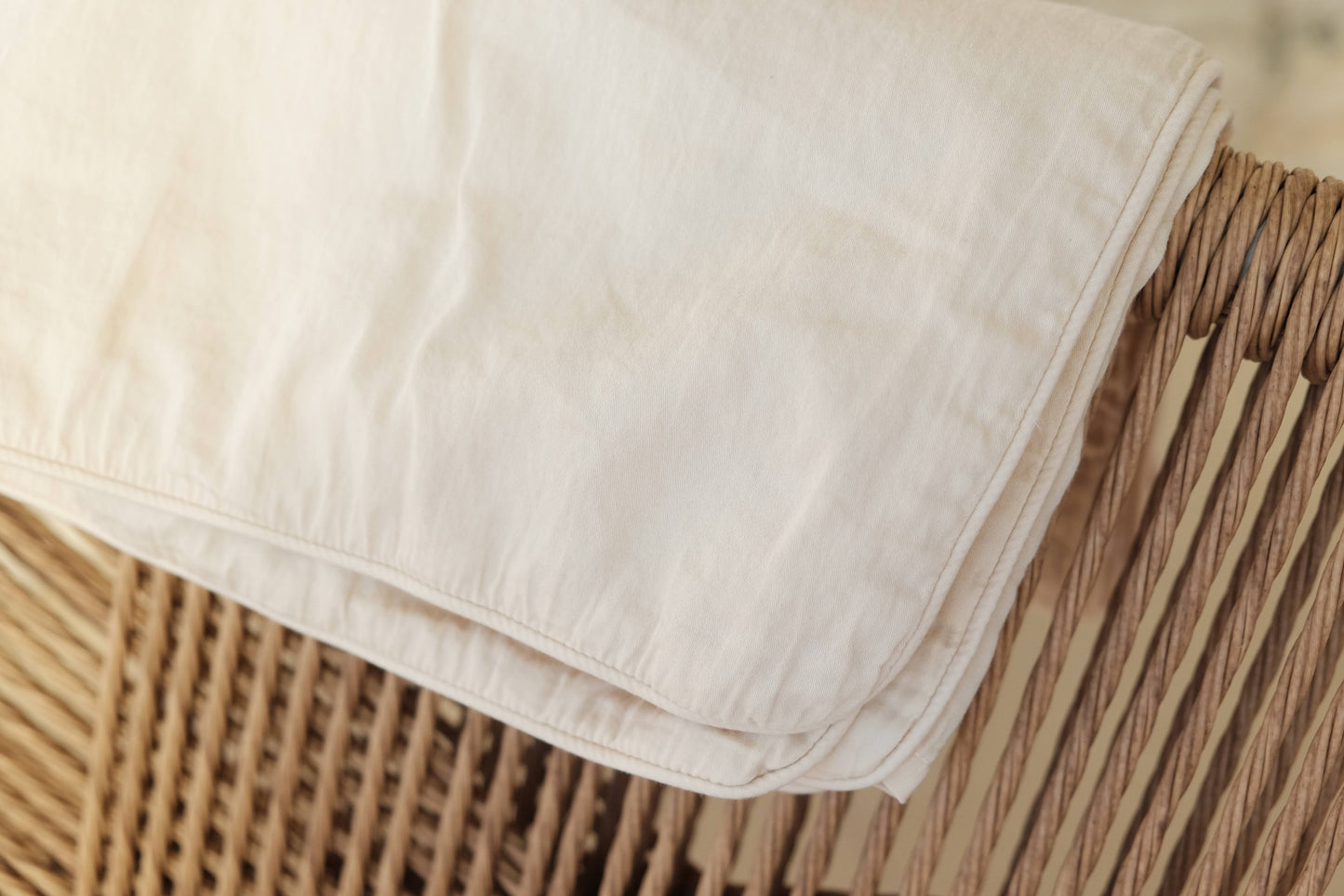 Pure Nest Organic Cotton Bedding Set — Ivory PRE-SALE